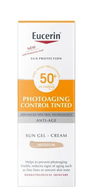 EUCERIN SUN PROTECTION CC CRÉME MÉDIUM SPF 50+ (50 ML)