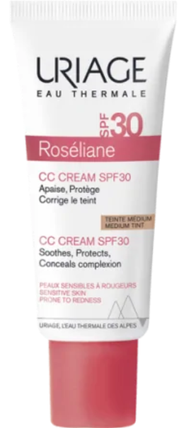 URIAGE ROSELIANE CC MEDIUM CREAM SPF 30 40 ML