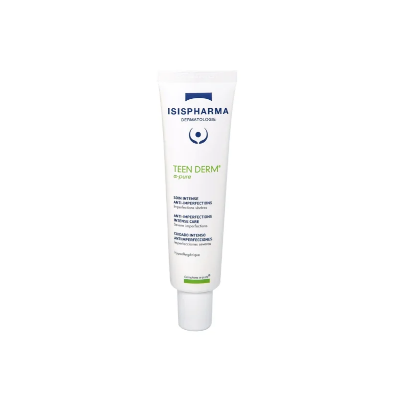 Isis pharma teen derm alpha pure soin intense anti-imperfections 30 ml