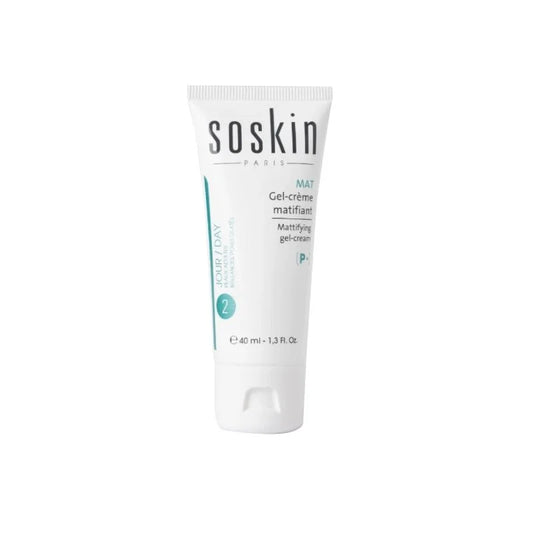 SOSKIN PURIFIANT+ GEL-CREME MATIFIANT 40ml Peaux Mixtes À Grasses