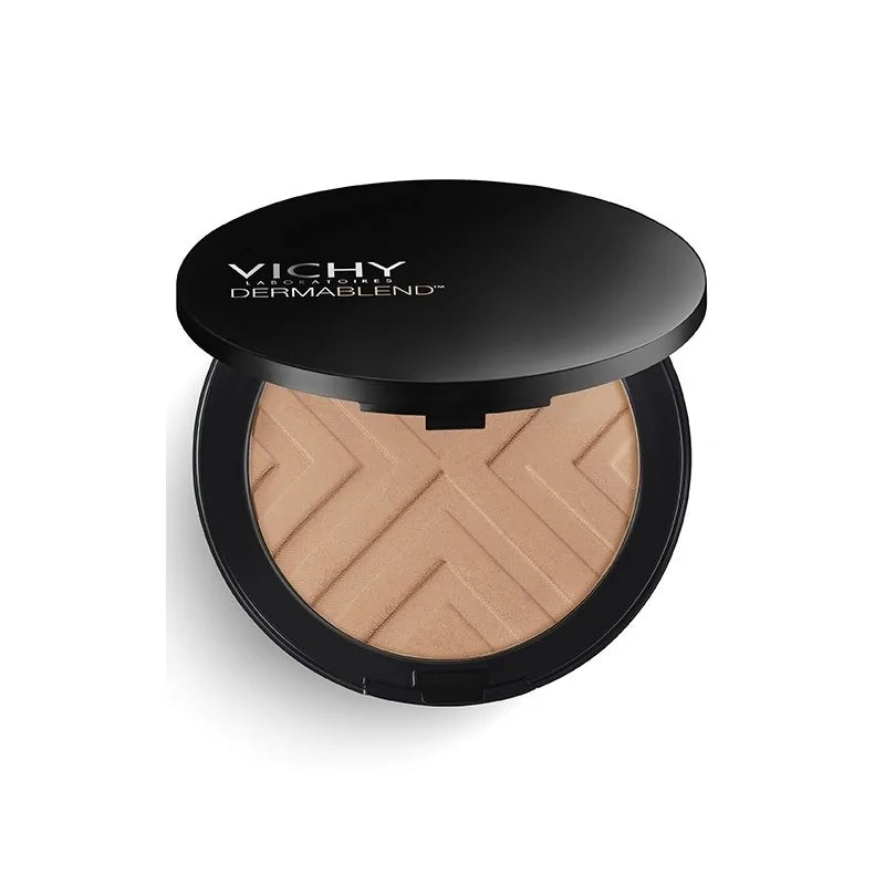 VICHY DERMABLEND COVERMATTE FOND DE TEINT POUDRE COMPACTE 12H GOLD 45