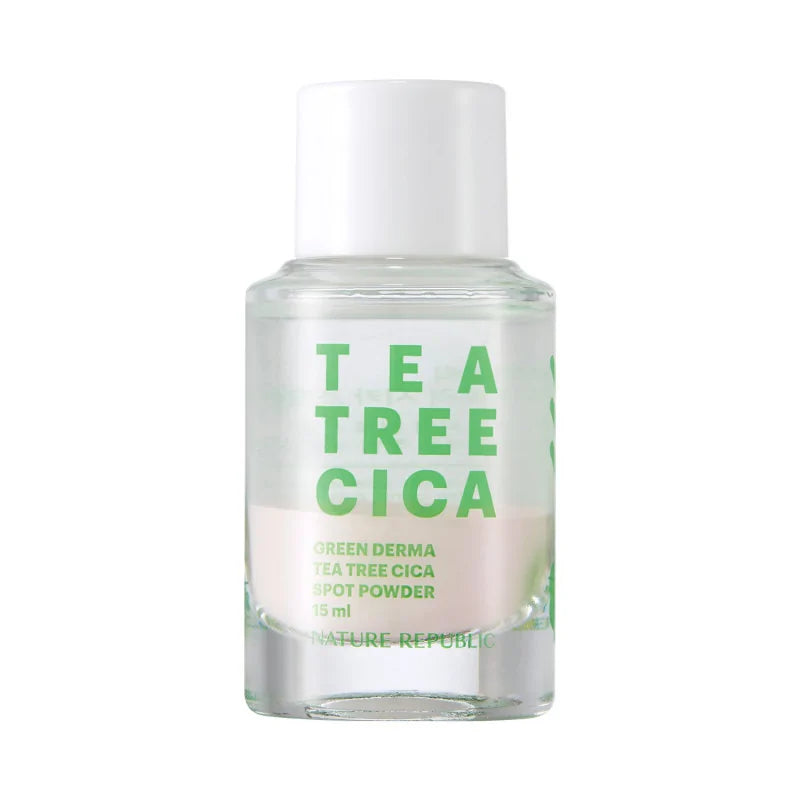 NATURE REPUBLIC GREEN DERMA TEA TREE CICA SPOT POWDER 15 ml
